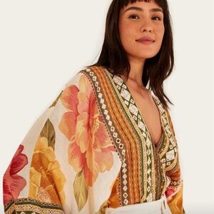 FARM Rio Multicolor Floral Bodysuit